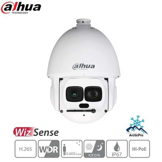 Dahua / IP / 4MP / Network PTZ Camera / Analytics+ / 45x Zoom / 3.95-177.77mm Lens / WDR / IP67 / 550m IR / DH-6AL445XANR