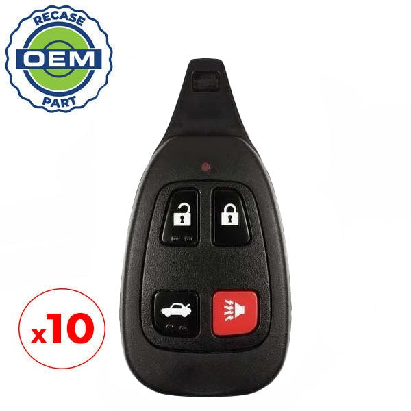 10 x 2002-2006 Infiniti / 4-Button Smart Key / PN: H0561-AR200 / KBRASTU13 (OEM Recase)