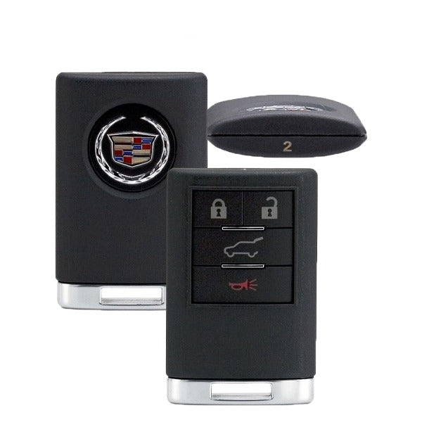 2008-2014 Cadillac CTS Wagon / 4-Button Keyless Entry Fob w/ Hatch / PN: 5923882 / 0UC6000066 (Strattec) (Driver 2)