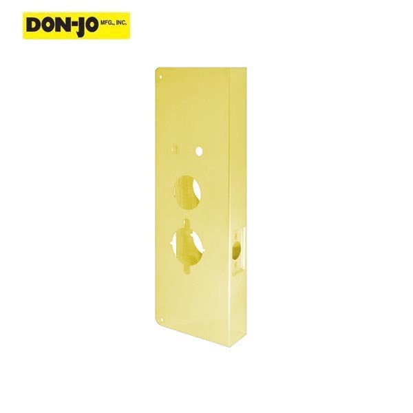 Don-Jo - 27 CW - Wrap Around - 15" Height - 2-3/4" Backset - Optional Finish