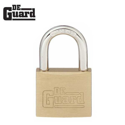Premium - Solid Brass Padlock - Short Shackle 1"- Keyed Different
