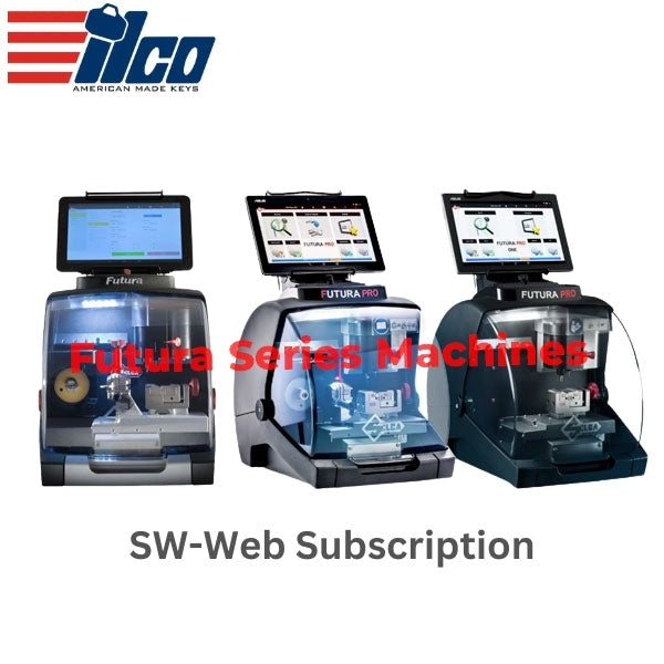 Ilco - SW Web Subscription - For Futura Series Machines - Optional Subscription Length