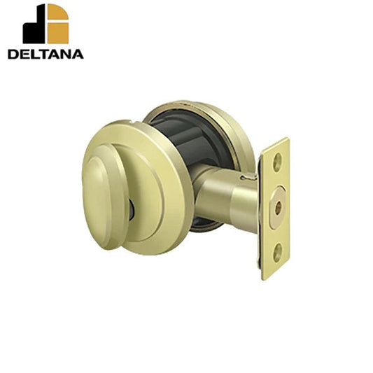 Deltana - Solid Brass Port Royal Deadbolt Lock Grade 2 - Optional Finish