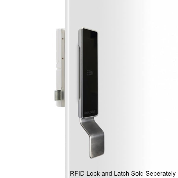 CodeLocks - P1100-HN - KitLock Levers & Handles - ADA Pull Handle - For Use w/ KL1100 RFID Lock - Stainless Steel