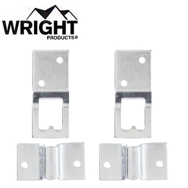 Wright - V99 - Sash Hangars - Sash Windows / Screens - Zinc Plated (Pack of 2)