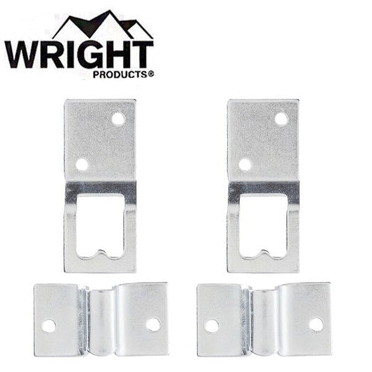 Wright - V99 - Sash Hangars - Sash Windows / Screens - Zinc Plated (Pack of 2)