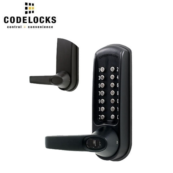 CodeLocks - CL610 - Mechanical Lock - Heavy Duty - Optional Backset - Tubular Latchbolt - Optional Cylinder Prep - Optional Finish - Grade 2