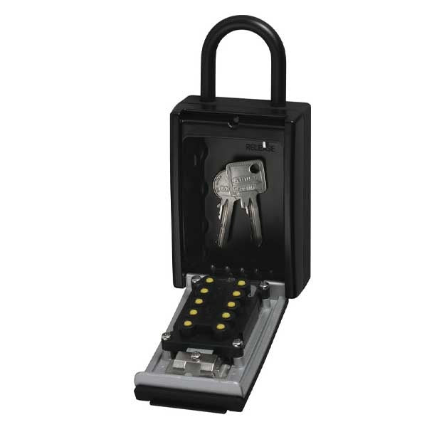 Abus - 777 C KeyGarage - Key Storage Push Button Lock Box w/ Shackle