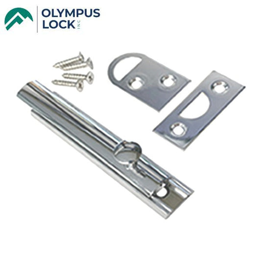 Olympus - SB-3 - Slide Bolt - 3" Length - Polished Chrome