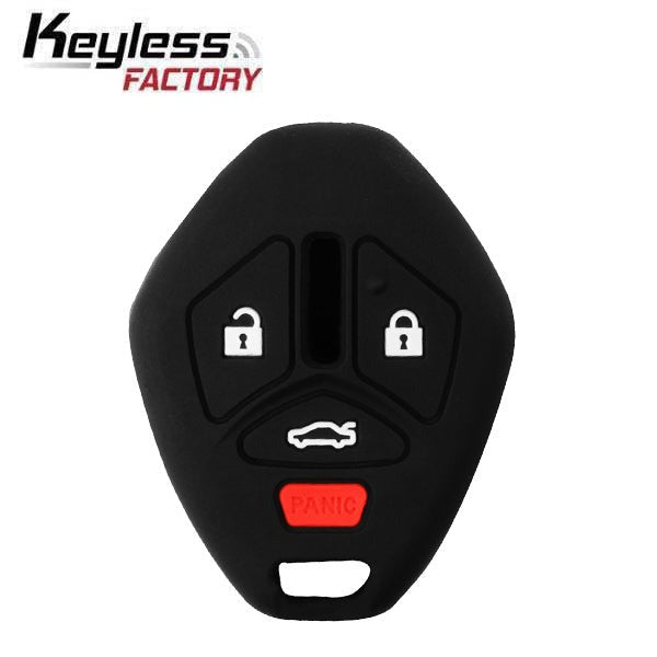 2007-2015 Mitsubishi / 4-Button Remote Head Key Silicone Cover / MIT3 / OUCG8D-620M-A (AFTERMARKET)