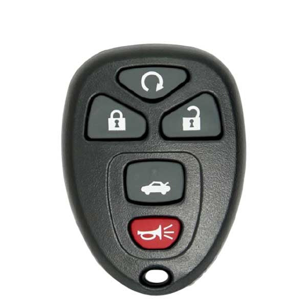 2004-2010 GM / 5-Button Keyless Entry Remote / PN: 22733524 / KOBGT04A (AFTERMARKET)
