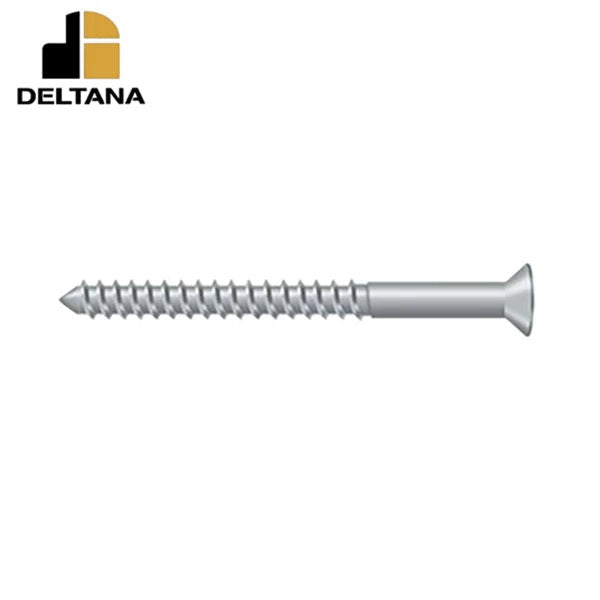 Deltana - Wood Screw - SB - #10 x 2-1/2" - Optional Finish