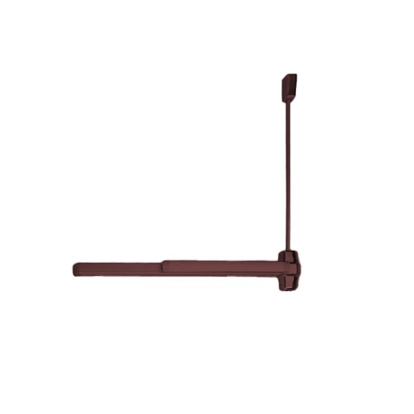 Von Duprin - 9927EO - Surface Mounted Vertical Rod Exit Device - Exit Only - Fire Rated - No Trim - Hex Key Dogging - Dark Bronze - No Bottom Rod - 3 Foot