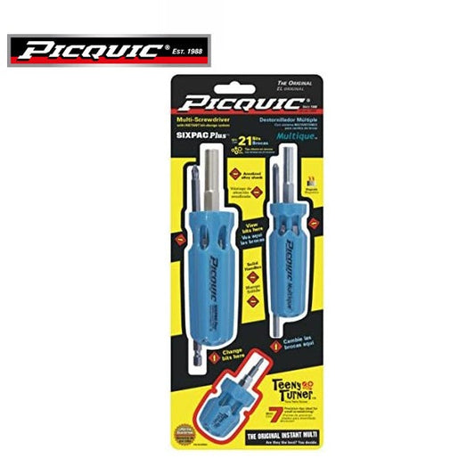 PICQUIC - Carded Combo Pack with Sixpac Plus - 88562 -Multique and Teeny Turner Drivers