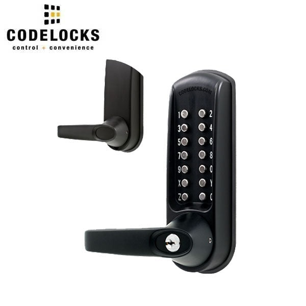 CodeLocks - CL610 - Mechanical Lock - Heavy Duty - Optional Backset - Tubular Latchbolt - Optional Cylinder Prep - Optional Finish - Grade 2