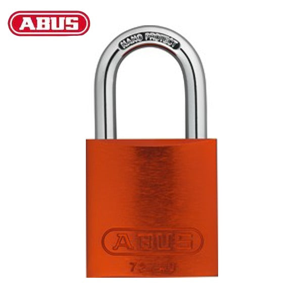 Abus - 19315 - Padlock Aluminum 72/40 - 1" Shackle - Optional Keying - Optional Finish - 6 Pack