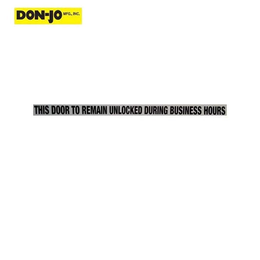 Don-Jo - DD 1 - Door Decal
