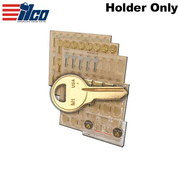 Ilco - EIP-KH7 - Engrave-It - Master Padlock Keys (Ilco M1 Design) Key Holder - Holds 24 - for Engrave-It Pro Machine