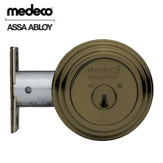 Medeco - 11TR504 - Maxum Residential - M3 Biaxial - 5-Pin - Single Deadbolt - 2-3/4" - DL Keyway Pinned - 13 - Oil Rubbed Bronze - Grade 1