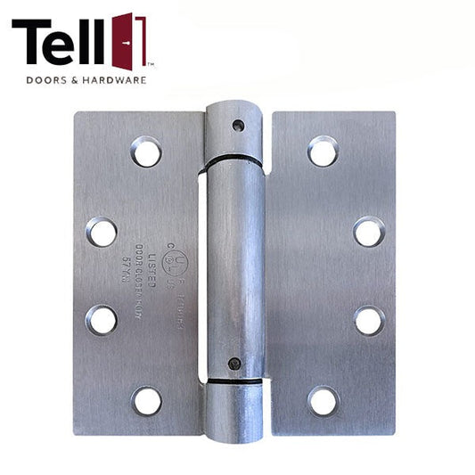 TELL - HG10014 - Mortise Door Hinge - S4-1/2" x 4-1/2" - Satin Chrome