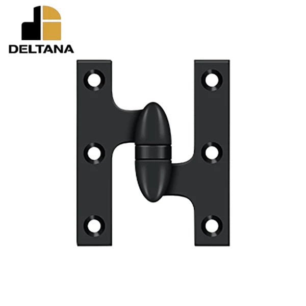 Deltana - 3" x 2-1/2" Hinge - Right Handed - Optional Finish