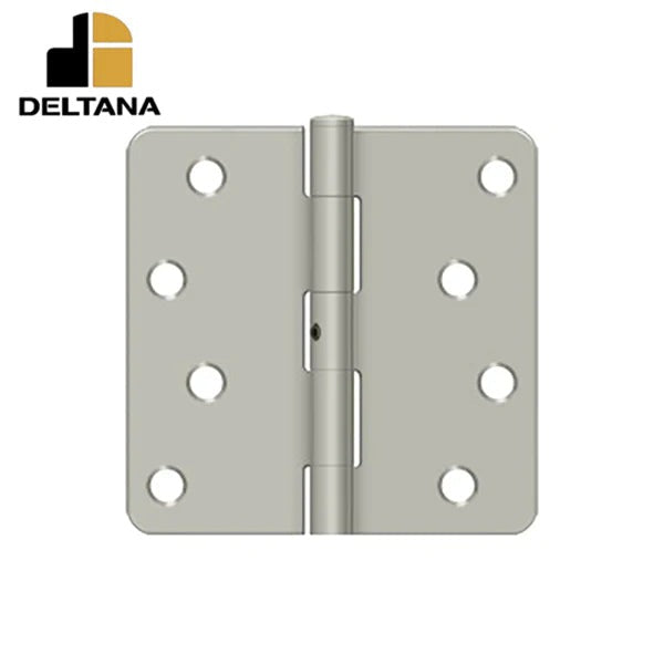 Deltana - 4" x 4" x 1/4" Radius Hinge - Residential - Optional Finish