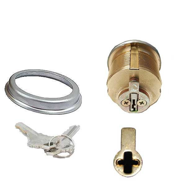 Premium Mortise Cylinder - 1" - 26D - Keyed Alike (KA) - By Box