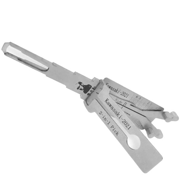 ORIGINAL LISHI - KW18 / KA33 - Keyway Kawasaki / 2-in-1 Pick & Decoder Tool / AG