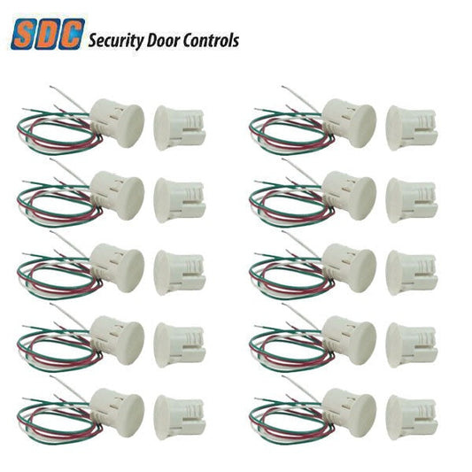 SDC - MC-4 - Door Position Sensor - Magnetic Switch - SPDT - Fire Rated - 30VDC - Pack of 10