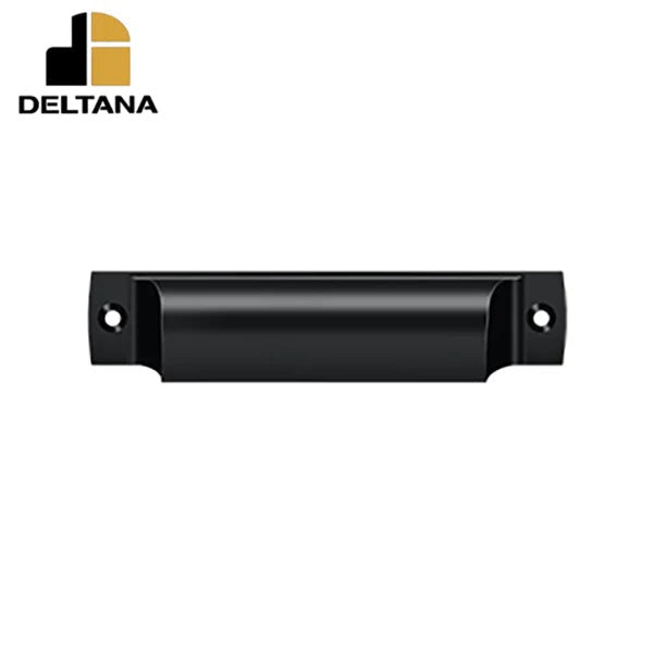 Deltana - Rectangular Shell Pull - 4" - Optional Finish