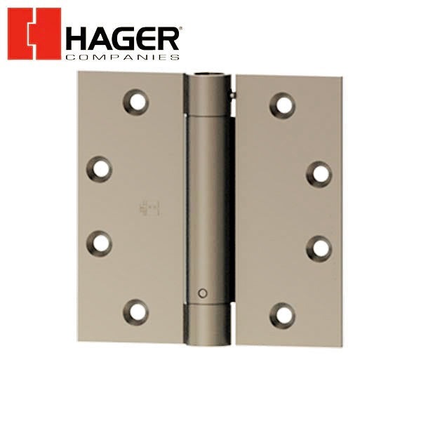 Hager - 1250 - Full Mortise - Spring Hinge - Standard Weight - Square Corner - Optional Size - Optional Finish
