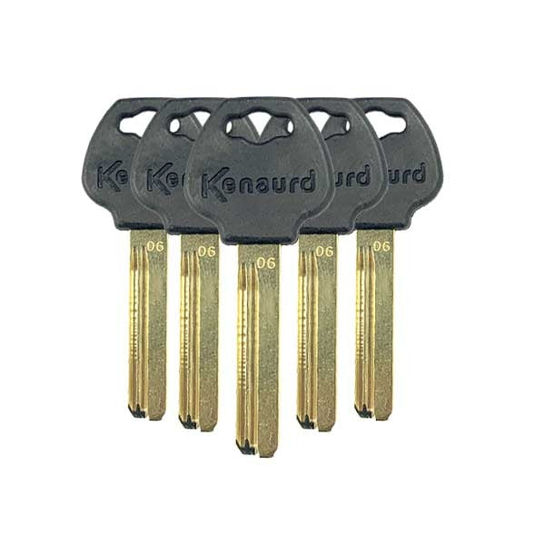 5 x Key Controlled - Key Blanks - 06 Dimple Keyway (Bundle of 5)