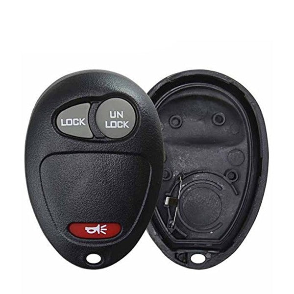 2004-2011 GM Keyless Entry Remote SHELL for L2C0007T - Black (AFTERMARKET)