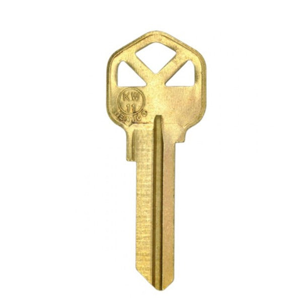 Ilco - KW11-BR Key Blank - 6 Pin or Disc
