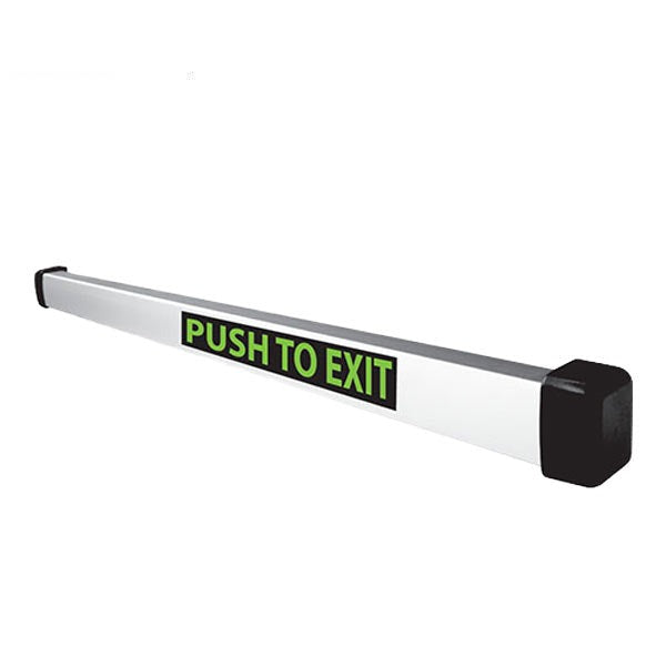 SDC - MSB550W-2VW - Outdoor Mechanical Switch Bar Exit Device - 36" - Weather Sealed - Heavy Duty - 628 - Aluminum Clear Anodized