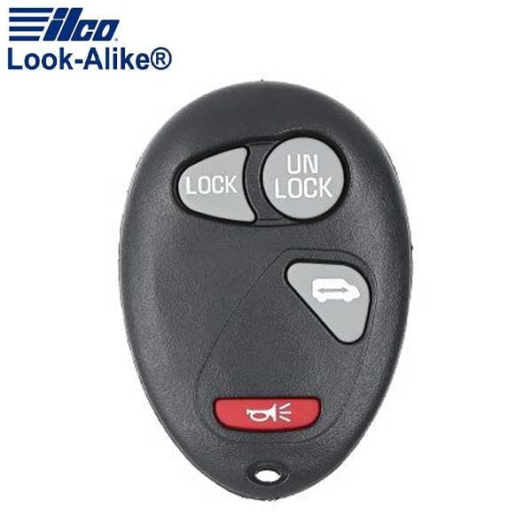 2002-2005 GM / 4-Button Keyless Entry Remote / PN: 10335586 / L2C0007T (AFTERMARKET)