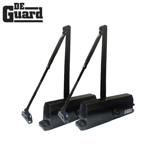2 x Hydraulic Door Closer - Back Check Function - PA Bracket/Standard/Top Jamb - Size 4 - Duradonic - Grade 1 (Bundle of 2)