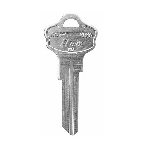 Ilco - KW10-NP TITAN / KWIKSET Key Blank - 250 Pack