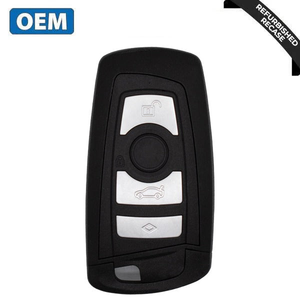 2009-2012 BMW 5 7 Series / 4-Button Smart Key / PN: 9226936-02 / KR55WK49863 (OEM Recase)