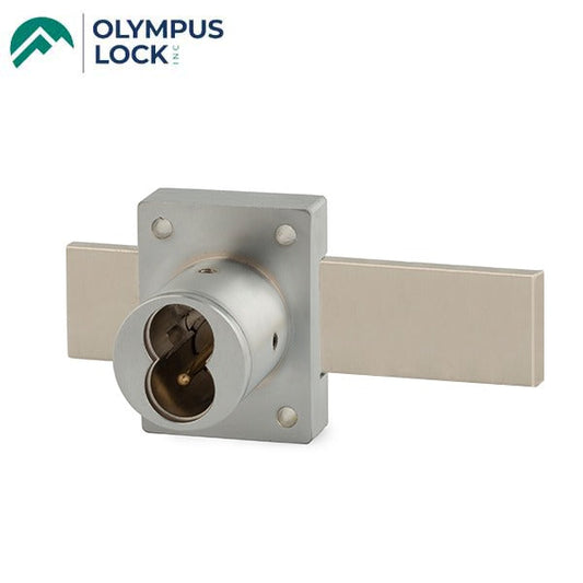 Olympus - 721DR - IC Core Deadbolt Cabinet Door Lock - BEST SFIC - Optional Cylinder Length - Long Bolt - Satin Chrome - Optional Key Retaining - Optional High Security - Grade 1
