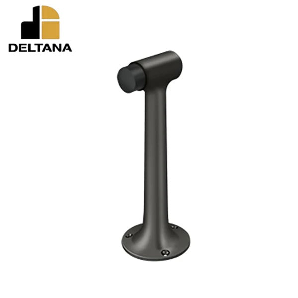Deltana - Floor Mount - 8" Bumper - Heavy Duty - Solid Brass - Optional Finish