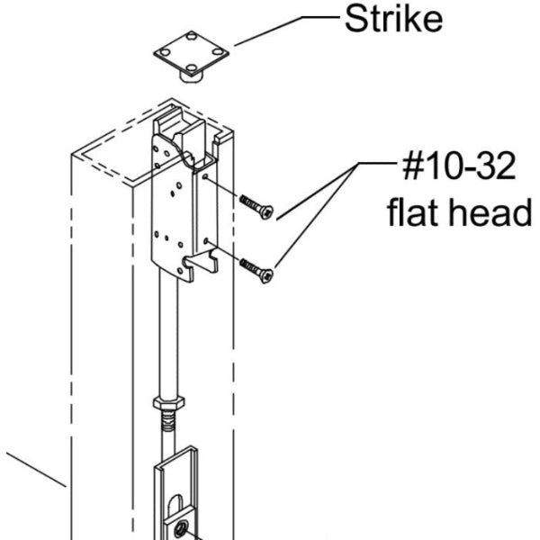 Falcon - SU Top Latch – Exit Device Accessory for 1990/1690/2390 Series