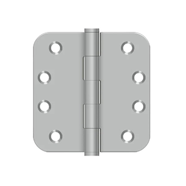 Deltana - 4" x 4" x 5/8" Radius Hinge - Residential - Optional Pin
