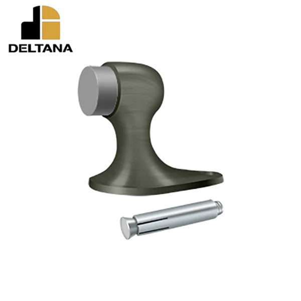 Deltana - Floor Door Bumper 2-1/8" - Solid Brass - Optional Finish