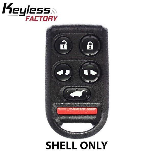 2005-2010 Honda Keyless Entry Remote SHELL for OUCG8D-399H-A - Black (AFTERMARKET)