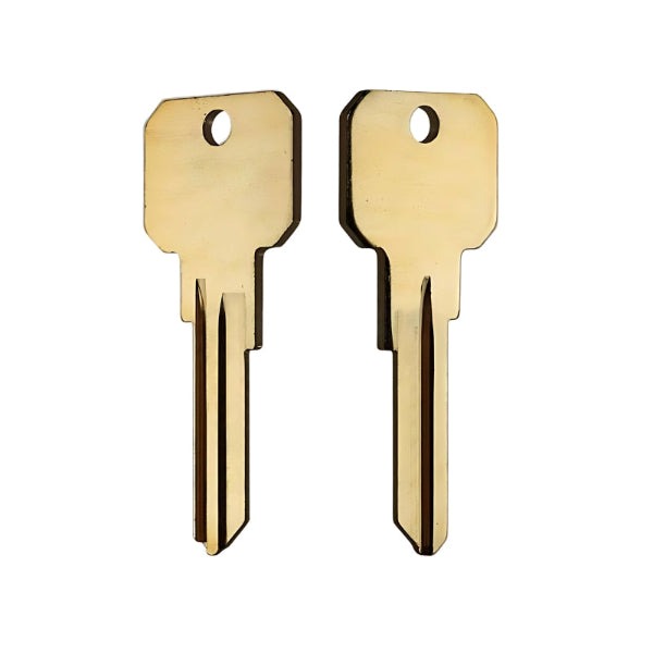 Ilco - NB-KW1 Key Blank - Neuter Bow Brass Finish
