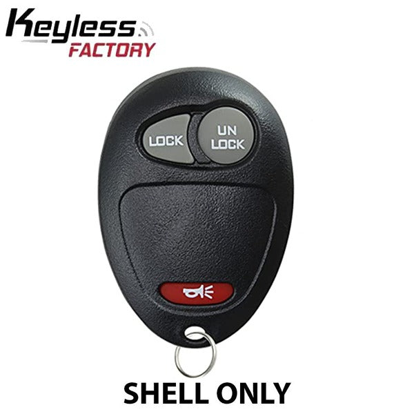 2004-2011 GM Keyless Entry Remote SHELL for L2C0007T - Black (AFTERMARKET)