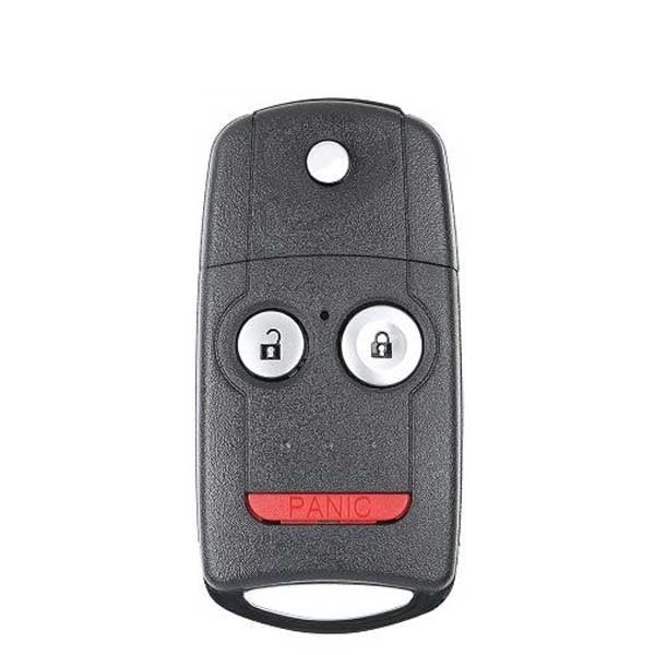2007-2013 Acura / 3-Button Flip Key / PN: 35111-STX-325 / N5F0602A1A (AFTERMARKET)