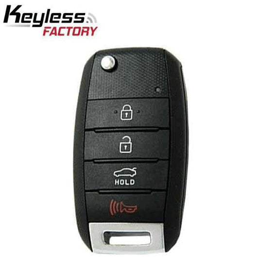 2017-2018 Kia Forte / 4-Button Flip Key / PN: 95430-A7200 / OSLOKA-875T (YD) (AFTERMARKET)