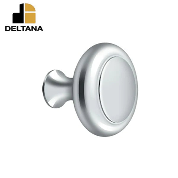 Deltana - Knob Heavy Duty w/ Groove - Optional Finish